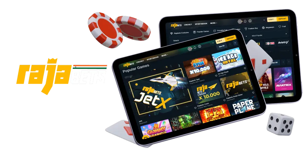 Casino Game Options on the Rajabets Website in India